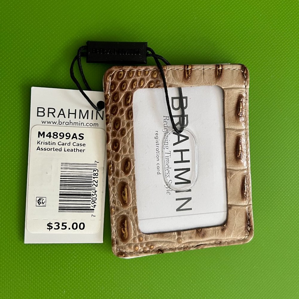 Brahmin Kristin Card Case in Leather